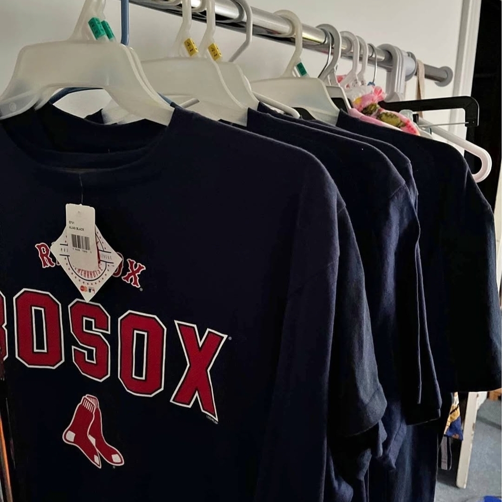 MENS Navy Blue BOSOX T-Shirt